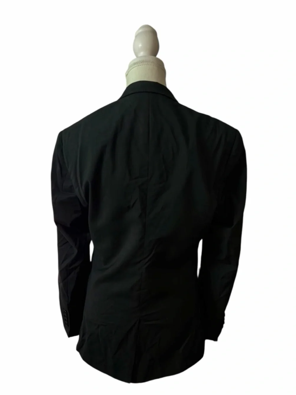 Sandro Paris - Black Single-Button Tailored Blazer - Picture 6 of 13